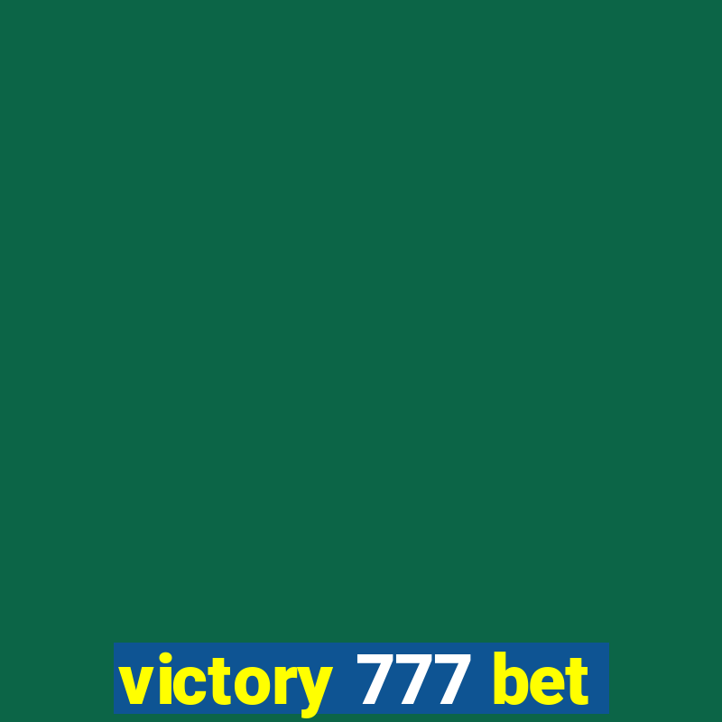 victory 777 bet